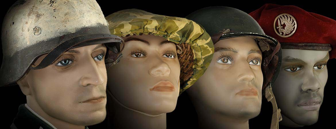 mannequincollection.com c'est plus de 40 modèles de têtes de présentation, exclusifs et inédits conçus par des collectionneurs passionnés.